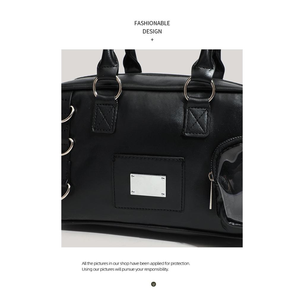 Japanese Style High Quality Boston Commuter Handbag Shoulder Bag