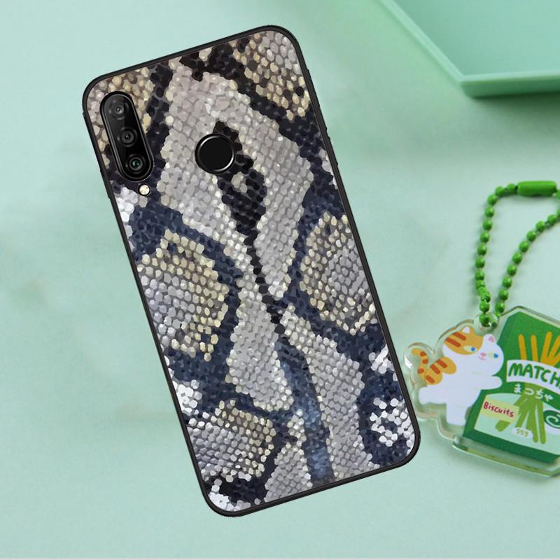 Snake Texture For Huawei Nova 10 9 SE 5T 12s 12i 11i Y91 Y90 Y60 Y70 Y72 Y61 P20 P40 P30 Lite P60 Pro Case