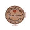 100pcs With String Gift Tags Brown Kraft Paper Tags Price Tag Handmade Hang Label  Home Made Crafts