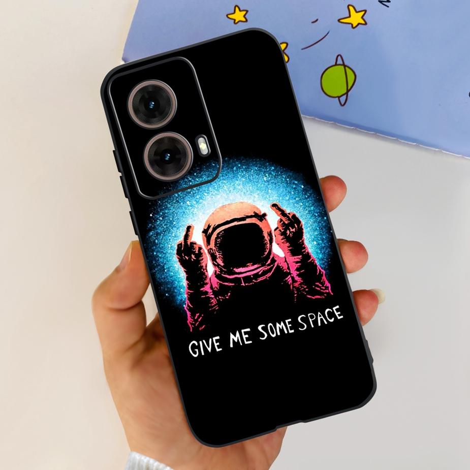 For Motorola Moto G85 Case New Fashion Painted Cover 6.67'' Soft Silicone Phone Case For Moto G85 G 85 MotoG85 Back Cover Bumper