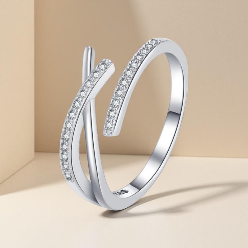 Copper Ring Zircon Classics For Women Wedding Engagement Jewelry Accessories Beautiful Fashion High Quality Gift