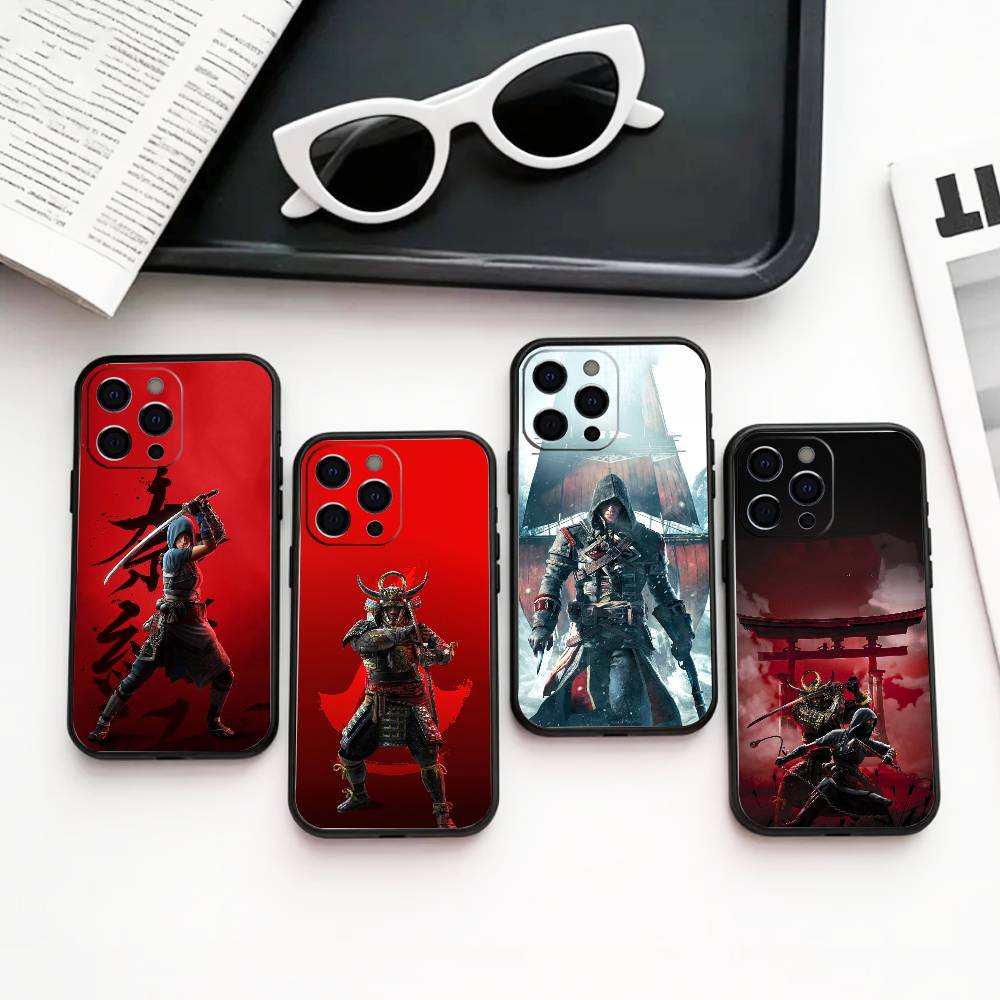 A-Assassins C-Creed S-Shadows Naoe Phone Case Silicone Soft For IPhone 17 16 15 14 13 12 11 X XR Plus Pro Max Plus