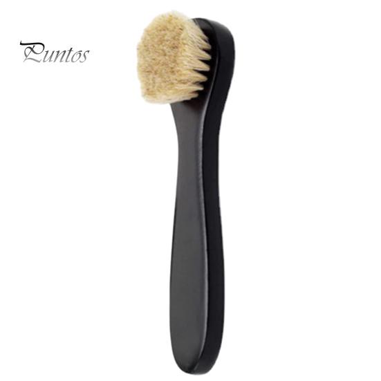 

Щетка для чистки обуви с мягкой и тонкой щетиной Длинная деревянная ручка Щетка для чистки закругленной головки для кожаной обуви Кроссовки Стелька Носки Стирка