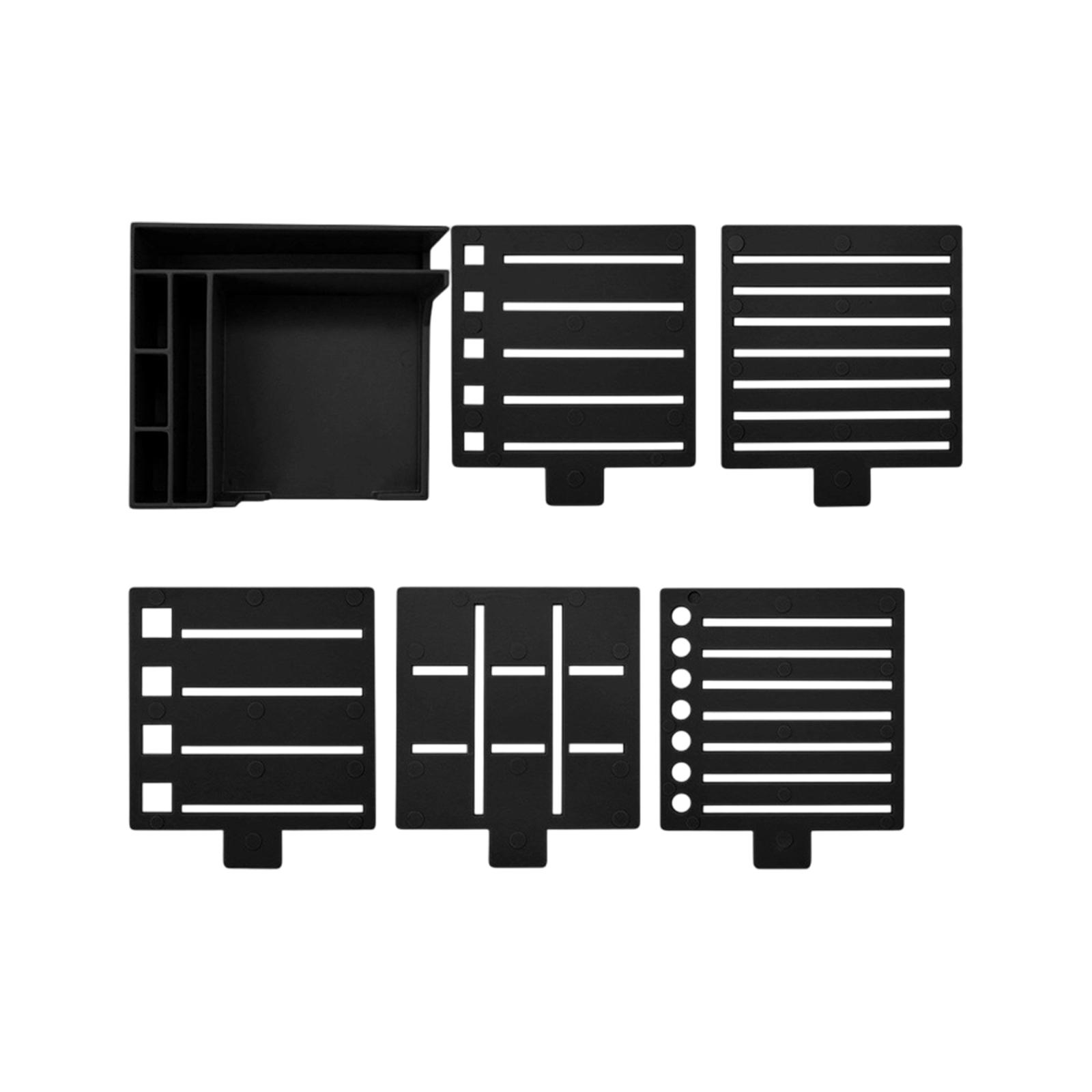 

Convenience Sticker Storage Box Multifunctional Creative Storage Flip Plastic Portable Storage Box One Size чёрный