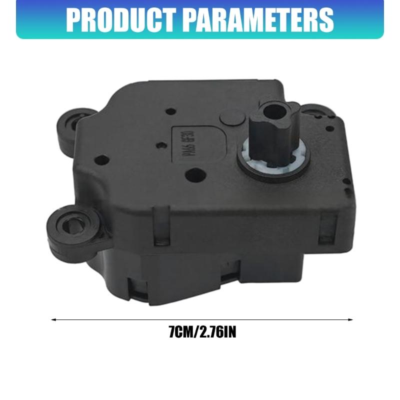 Heater Blend Door Actuator 13372987 6 Pin Service Part for Dashboard HVAC Temperature Door Repair on Select Vehicle Applications Use