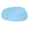 Right Passenger Side Heated Mirror Glass with Backing Plate Blue 51167252894 Rear View Mirror Glass Replacement for E90