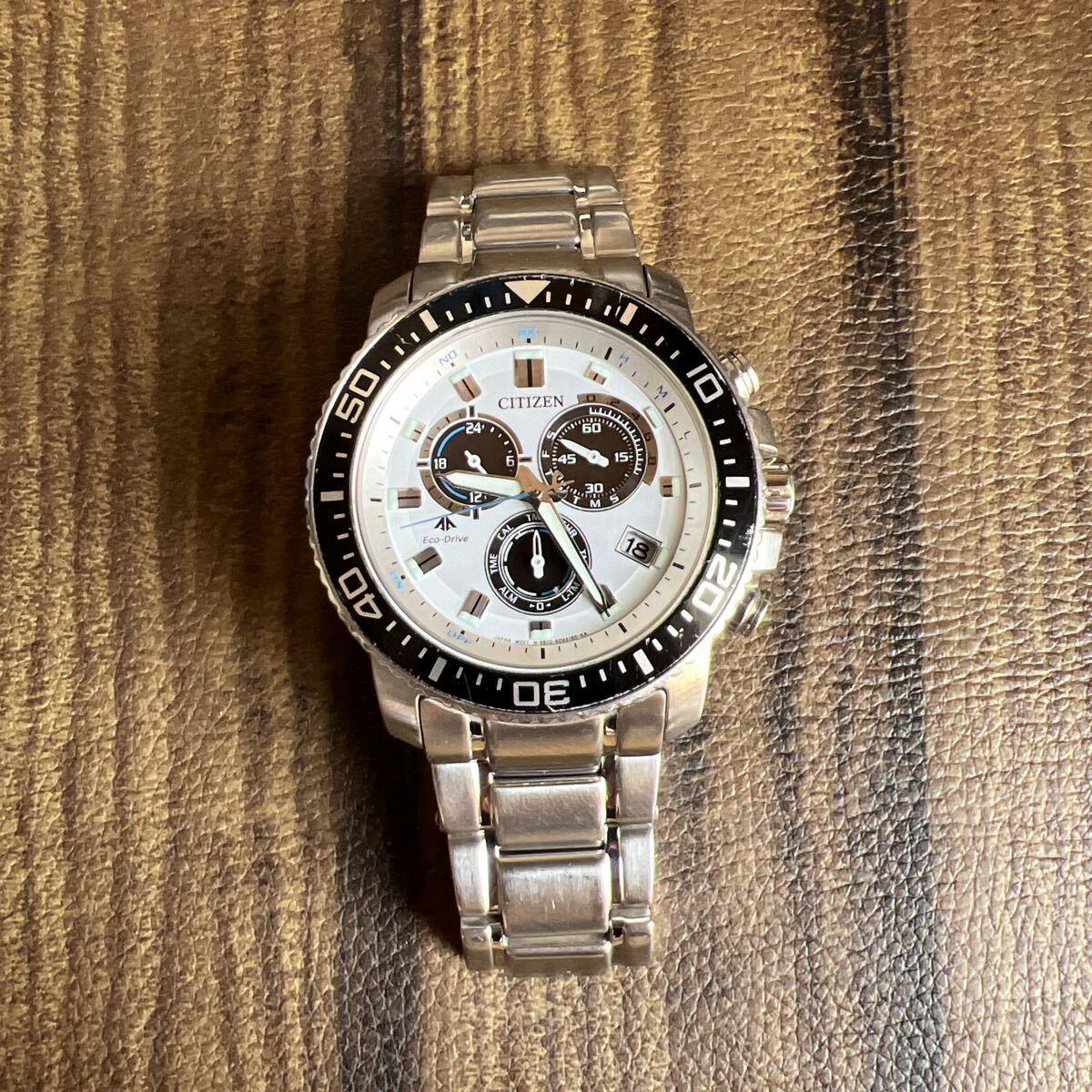 CITIZEN Citizen PROMASTER Promaster Eco Drive Радио-солнечные часы PMP56-3053 Мужские.