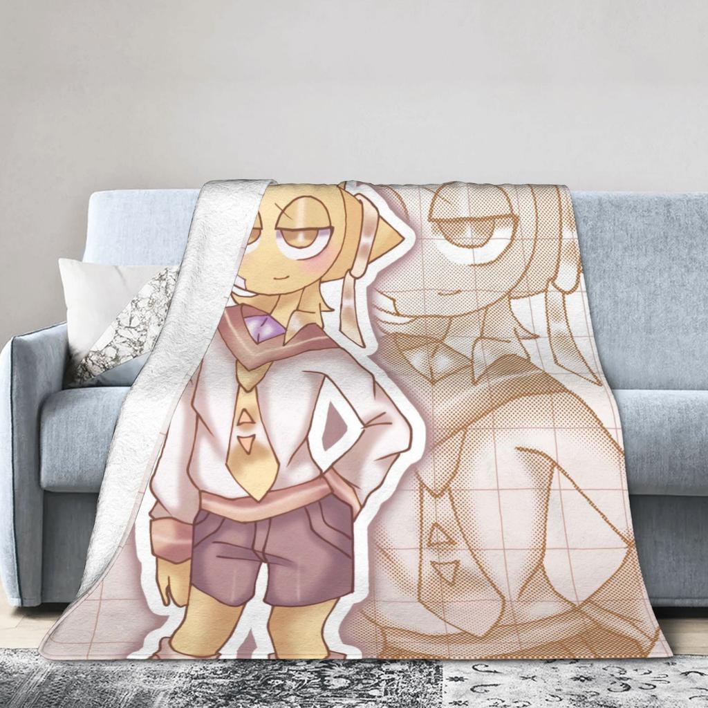 Sprunki Belzhu District Plush Blanket Girls Boys  Flannel Throw Blanket For Couch Chair Sofa Bed Warm Custom Quality Bedspread