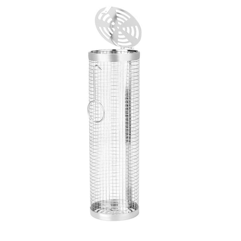 Portable Stainless Steel BBQ Roasting Smoker Cage