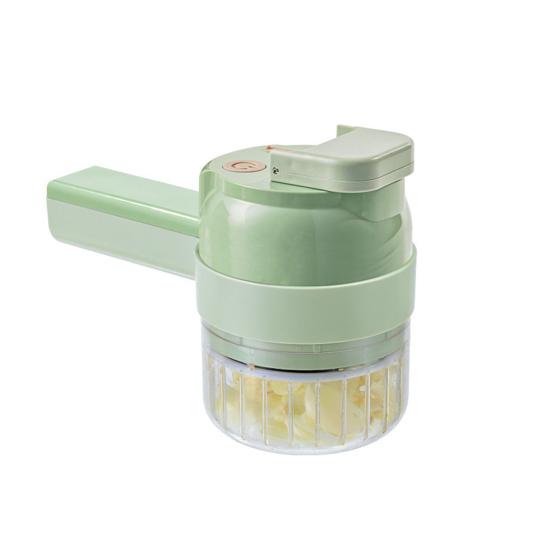 Electric Vegetable Chopper with Storage Box Egg Beater Cordless Mini Food Processor for Fruits Potatoes Handheld Efficient Kitchen Tool