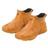 Water shoes men's short tube outdoor fishing non-slip waterproof rubber shoes work wear-resistant rain shoes men's velvet rain boots spring and summer