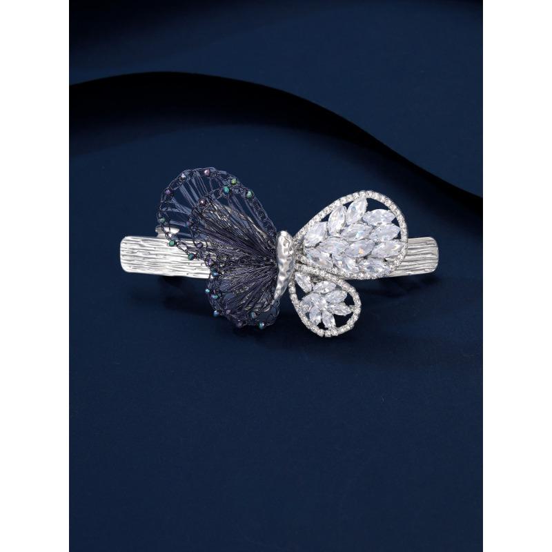 

Заколка для волос Yudie Jia, элитные женские модные изысканные аксессуары для волос в форме бабочки