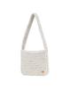 Ivory knit mini bag