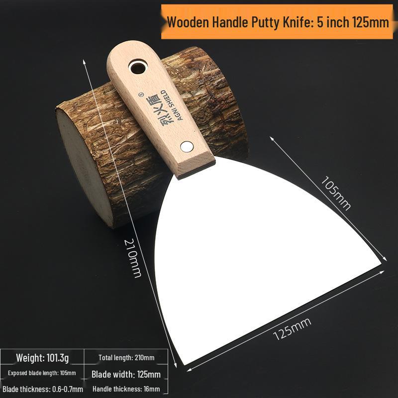 Špachtle Škrabka - Malá Nástroj na Spárování Stěn a Malování