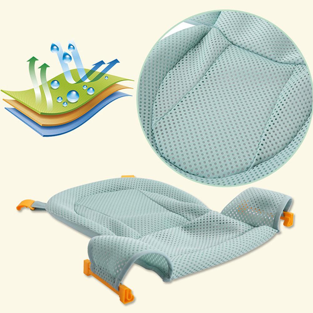 Home Neugeborenes Baby Badewanne Verstellbar Antirutsch Für Badewanne Sitz Schlinge Netz Bett