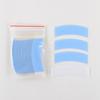 In-Stock Ultra-Thin Blue Hair Extension Tape - Real Human Skin Patch PU Hairpiece, Double-Sided Tape
