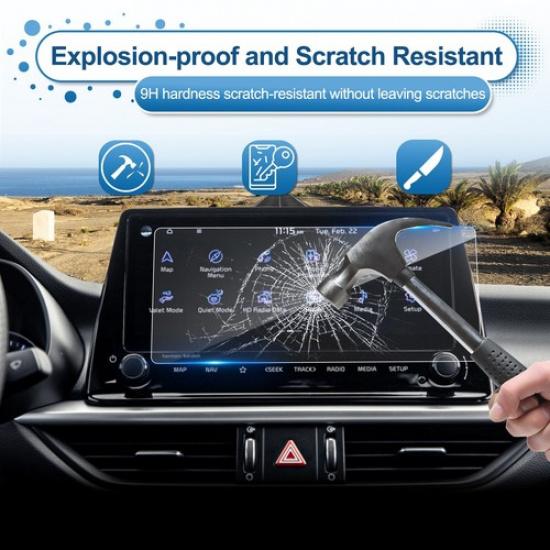 RUIYA Car Touchscreen Protector Tempered Glass 10.25" For 2022-2024 Kia Forte GT