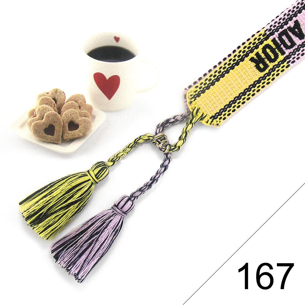 Custom Bohemian Embroidered Bracelet with Tassel and Woven Rope - Handmade Jewelry for Couples and Women