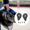 1 Pair Face Shield Windshield Visors Base with Screw Helmets Accessories for SOMAN 965 PA901 Visors Gear Base Plate