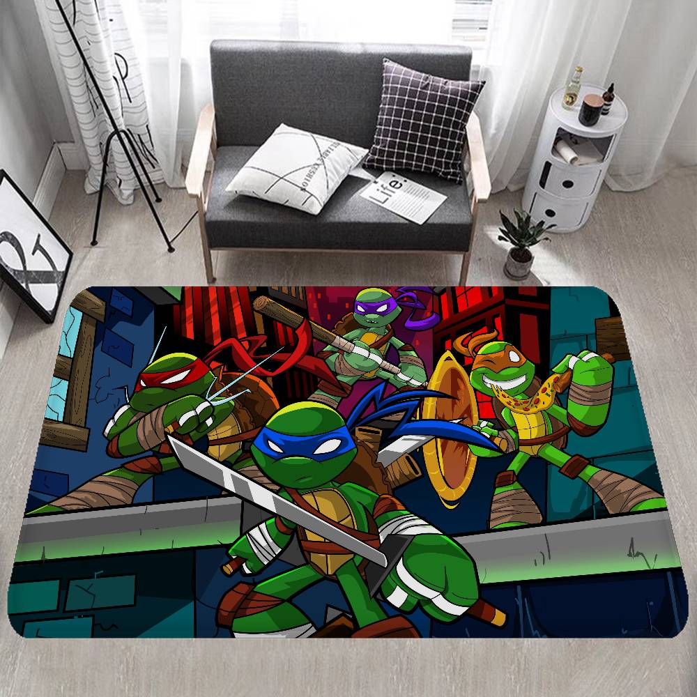 Classic N-Ninja Turtles Movie Door Mat Nordic Style Bedroom Living Room Doormat Home Balcony Anti-Slip Alfombra