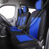 Truck 2+1 Seat Covers Universal Vans Seat Protector For Citroen relay For Ford Transit For Opel Antara For Renault Maste For