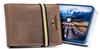 Men's Nubuck Wallet with RFID Protection - Peterson