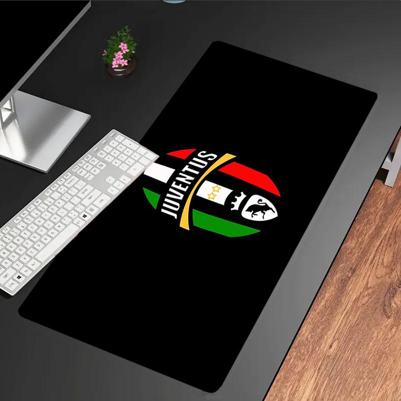 Tappetino per mouse Logo Juventus Football Club Tappetino per mouse, Tappetino per mouse da gioco, Tappetino per tastiera, Decorazione da scrivania per computer portatile Regalo per tifoso Regalo di compleanno