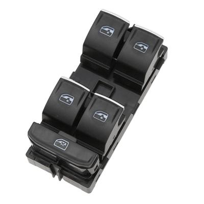 Auto Fensterheber Schalter Ergonomischer Fensterheberschalter ABS Fensterheberschalter 5G0959857E Ersatzteile Einfache Installationen für Auto