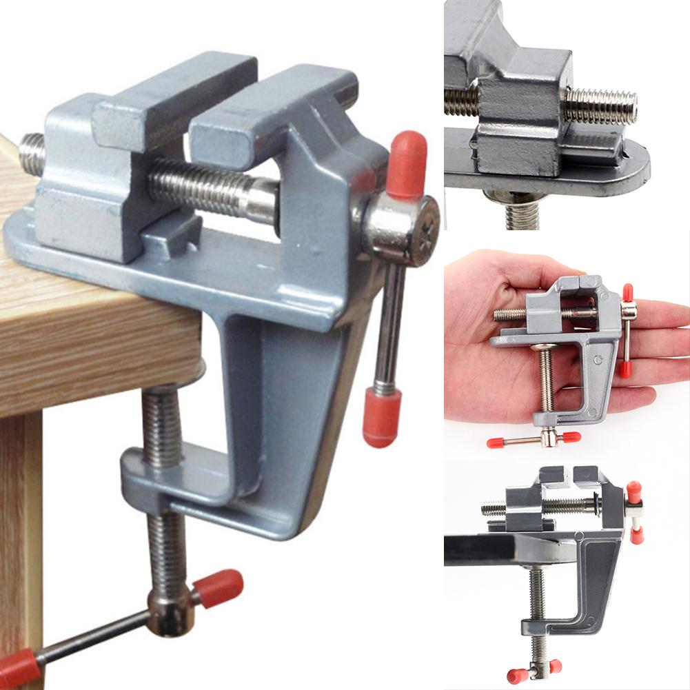 Příchod 3,5" hliníkové miniaturní malí klenotníci Hobby svorka na stolní lavicový svěrák Mini nástrojový svěrák Multifunkční