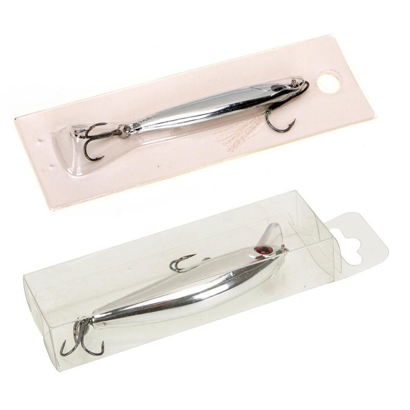 Biomimetic Zinc Alloy Minnow: Cross-Border Electroplating, Long-Cast, Fast Retrieve, Sinking Lure, Mirror Finish.