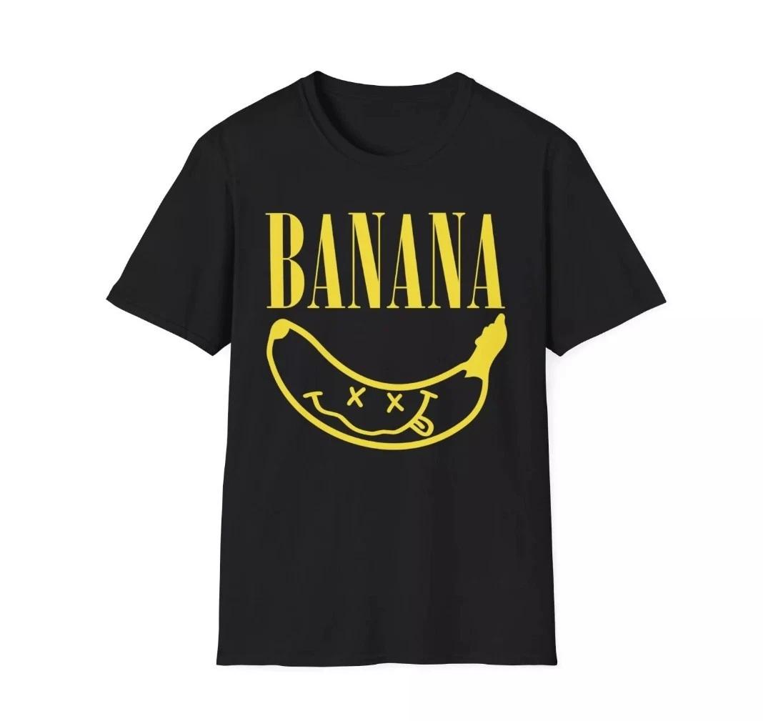 Men s and Women s T-shirts Nirvana Banana M
