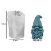 Christmas Santa Claus Snowman   Aromatherapy Candle Silicone Mold Christmas Diy Santa Claus Gypsum Ornament Festival Decoration