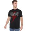 AC/DC Mens Plaid Bolt T-Shirt