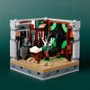 Medieval MOC Scene Building Block Gallow Pirate Ship Cage Elf Treehouse Wizard Kitchen Furniture Pool Notice Board Toy Gift K026