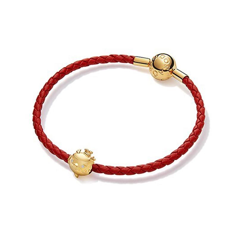 Pandora Lucky Rabbit Linmen Weaving Bracelet Women's Style zt2583