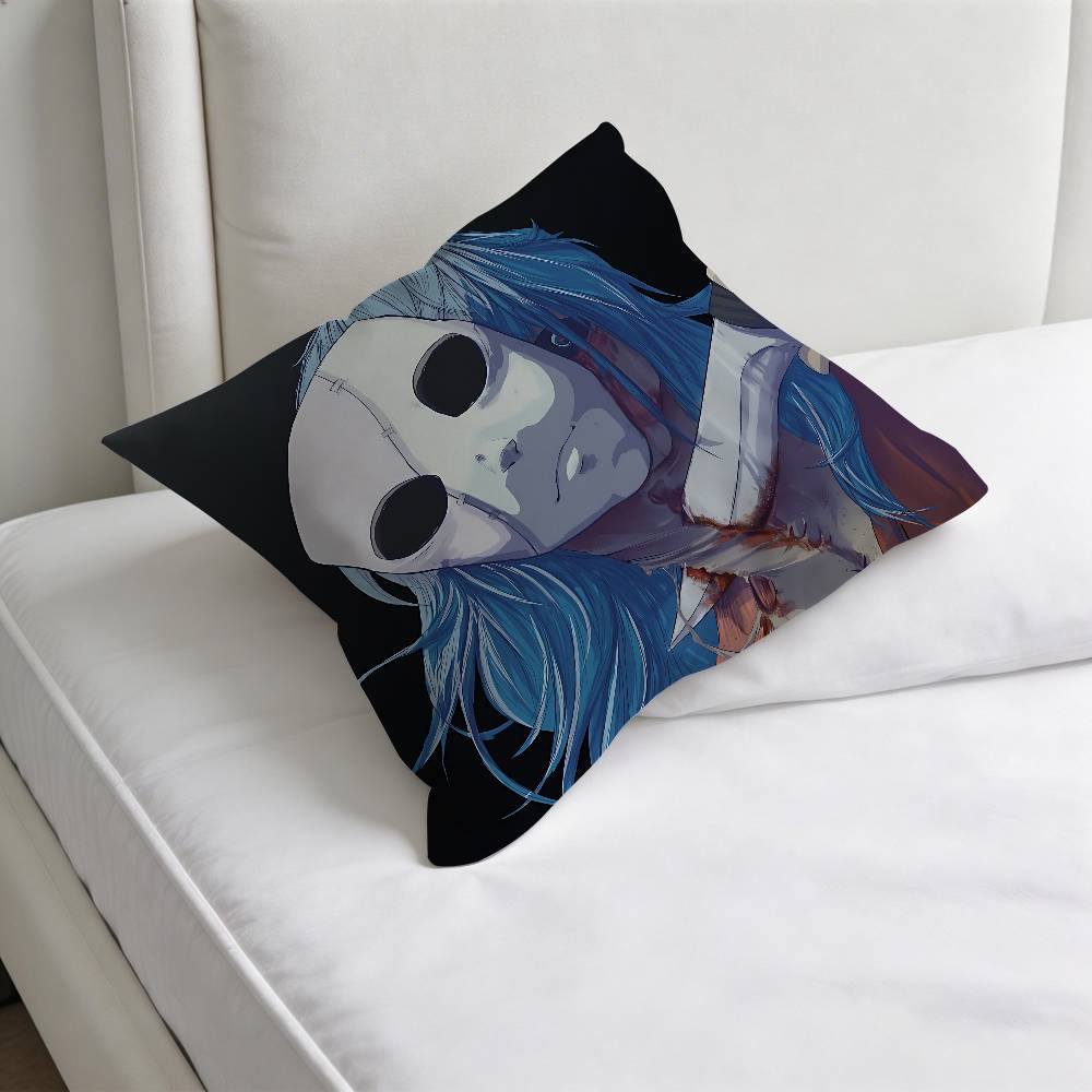 Game Sally Face Square Pillow Cover Decorative Throw Pillow Case for Sofa Couch Bed Home Car Living Room Decoration