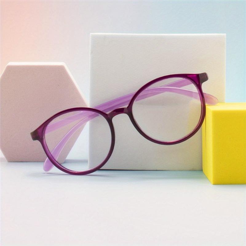 7PCS New Round Reading Glasses for Women Showing Youthfulness with Large Frames and For Men Suitable for Both Men and Women