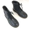 HAWKINS Air Cushion Leather Lace-up Boots Women’s 23.5 Black(USED)