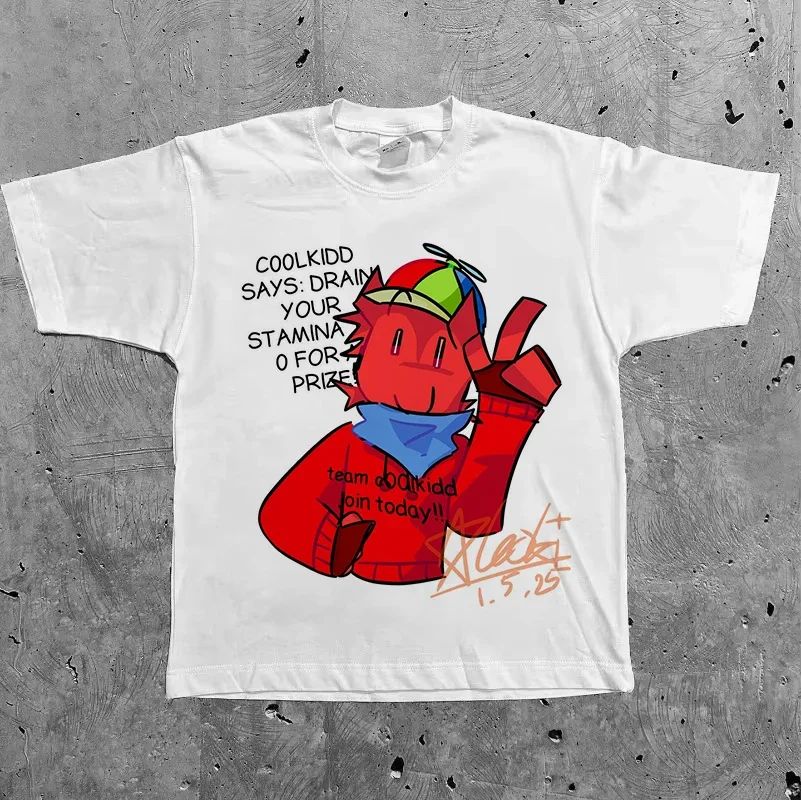 Join Today Hacker Forsaken Gamer Gaming FunnyTeam C00lkidd T-Shirt Cotton Men's Women Tops Tee Streetwear Loose Casual