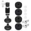 13Pcs Cymbal Replacement Accessories Cymbal Stand Felts and Sleeves with Wing Nuts Washer Drum Key Drum Cymbal Felt Pad