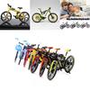 Exquisite Alloy Simulation Bicycle Model Ornaments Mini Bike Collectible Gift