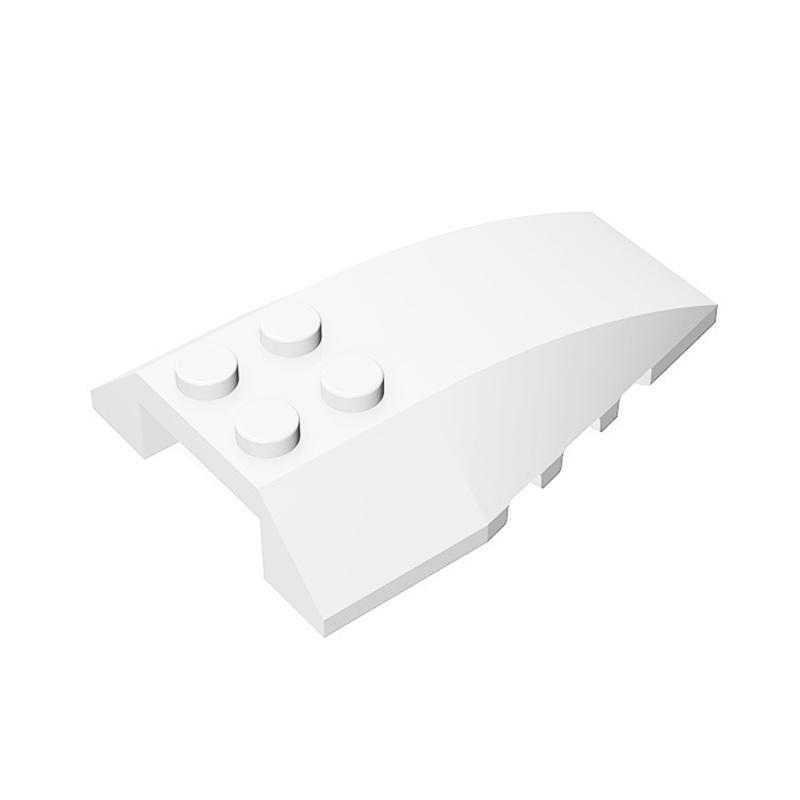 20PCS MOC parti 43712 cuneo curvo 6x4 triplo compatibile mattoni fai da te Assmble Building Blocks particelle Kid Puzzle cervel