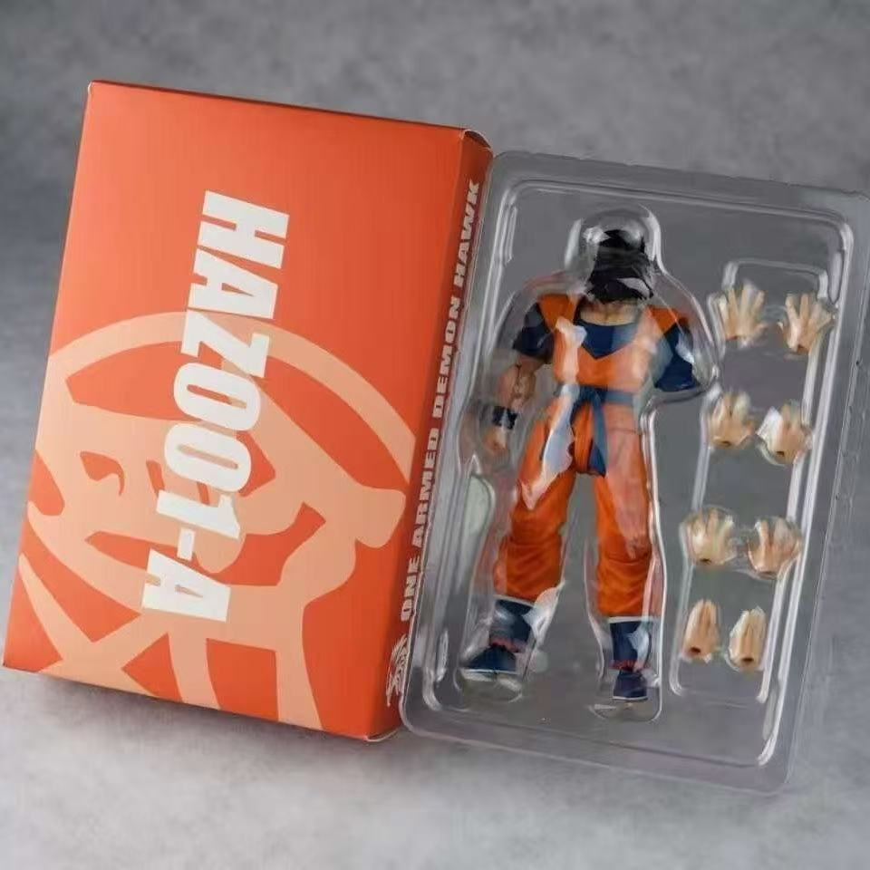 Preorder HM Future Gohan HAZ001 OneArmed Sculpture Warrior  Anime Action Figures Assembly Vehicle Model Display PVC Toy
