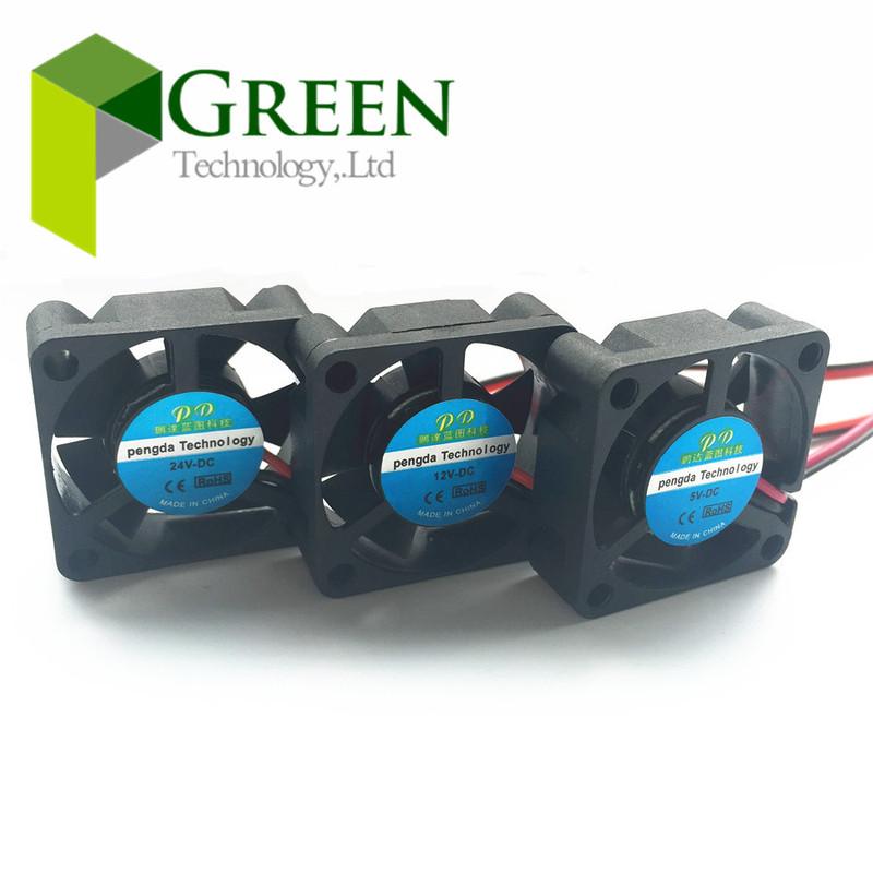 DC5V 12V 24V  3010 30MM 30*30*10MM Cooling Fan 3D Printer Fan Graphics Card Fan Hydraulic Bearing Ball Bearing 2pin Hydraulic bearing