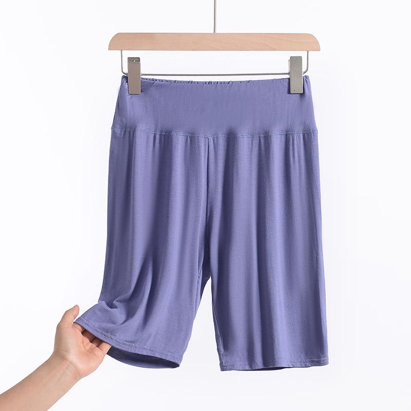 

High-Waisted Slimming Women s Summer Shorts - Plus Size, Tight-Fitting, Anti-Exposure, Lightweight Base Layer (5-Minute Pants). 2XL (120-140 lbs)