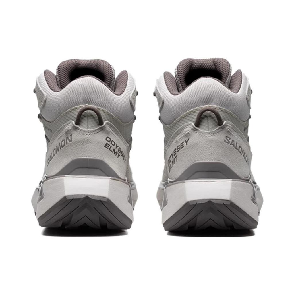 SALOMON Odyssey 1 Elmt Mid Gtx Comfortable Versatile Durable Mid-Top Outdoor Functional Shoes Unisex Shoes Alloy 473620