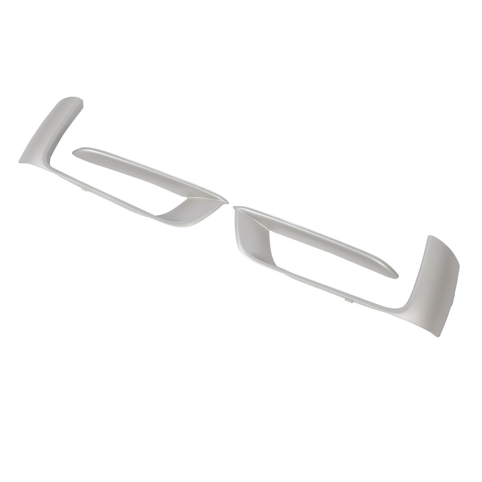 

Пара заглушек для отверстий противотуманных фар 51117308044 молдинг решетки переднего бампера вставка решетка для X5