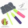 3pcs/5pcs Wig Weaving Tools Hair Dye Home Wig Hooks Tongue Hooks Simple Practical Hooks Carpet Hooks