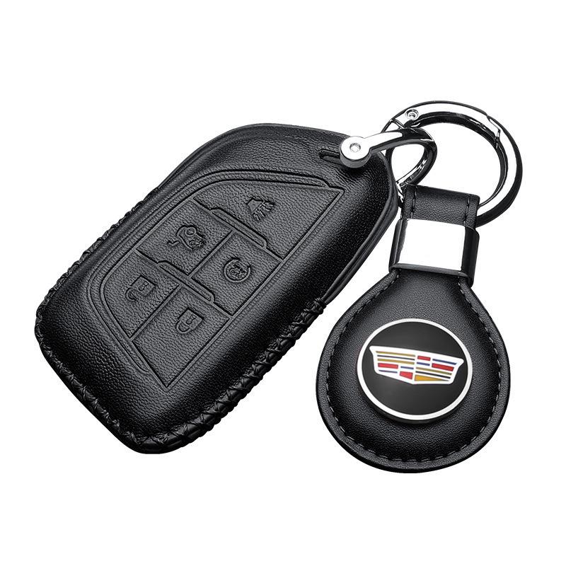 Premium Key Case for Cadillac: XT4, CT5, XT5, CT6, CT4, XT6, GT4 Models - Full Wrap Protective Shell