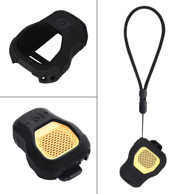 Silicone Case Protective Cover for Wearable Speaker Anti-scratch Sleeve Wireless Speaker Housing Carrying Case